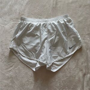Nike White Athletic Shorts